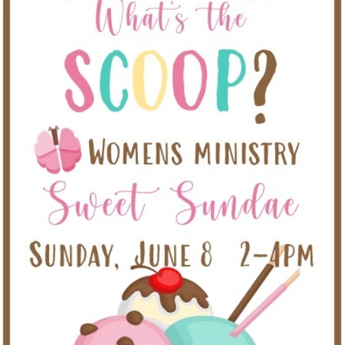 Women’s Ministry Sweet Sundae